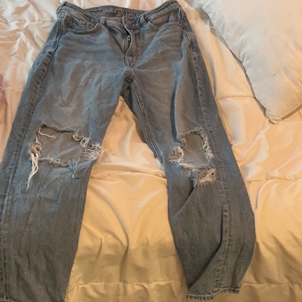 American Eagle Outfitters Light Blue Denim